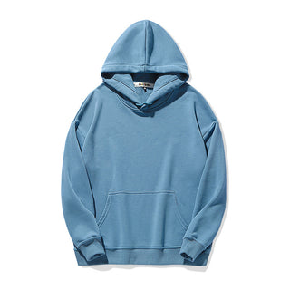 Buy blue Men Trendy Brand Drop Hoodie