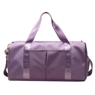 Buy purple Fitness Sports Waterproof Travel Bag