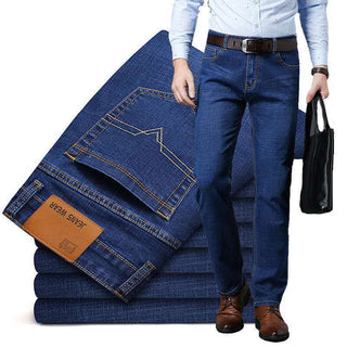 Men Casual Sharp Denim Jeans