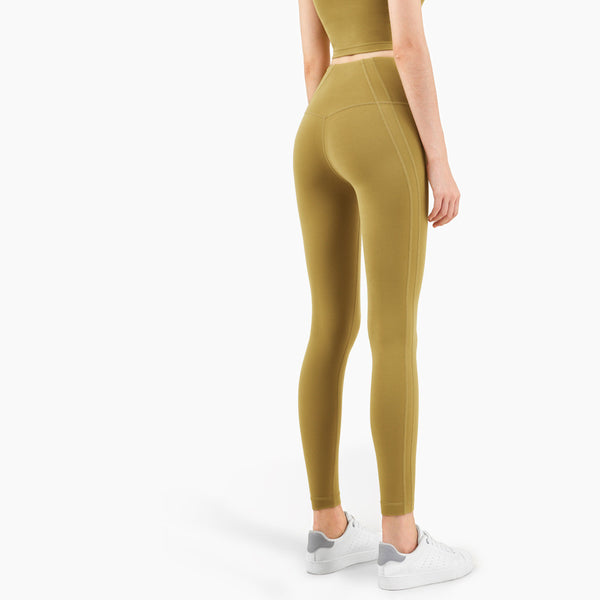 Nylon Moisture Wicking High Waist Leggings