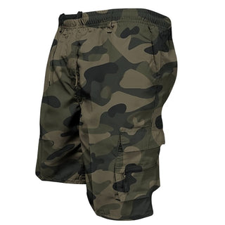 Buy camouflage-green Shorts For Men Summer Mens Sweat Short Pants Gym Shortpant