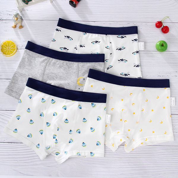 Boys Cartoon Cotton Shorts