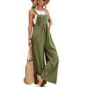 Overalls Casual Loose Rompers Jumpsuits With Pockets