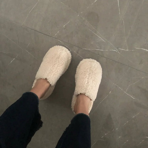 Baotou Plush Lamb Wool Comfort Shoes