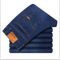 Men Straight Slim Stretchable Jeans