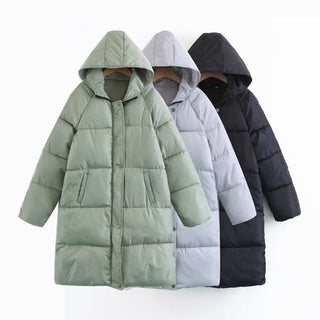 Women Thick Hooded Jacket