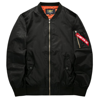 Buy black Men Pilot Bomber Jackets