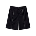 Men Niche Design Sense Stitching Contrast Shorts