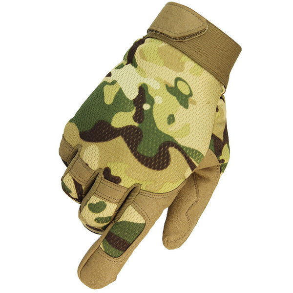 Unisex Wear-resistant Breathable Full-finger Touch Screen Gloves