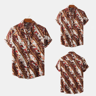 Men's Floral Short Sleeve Shirts