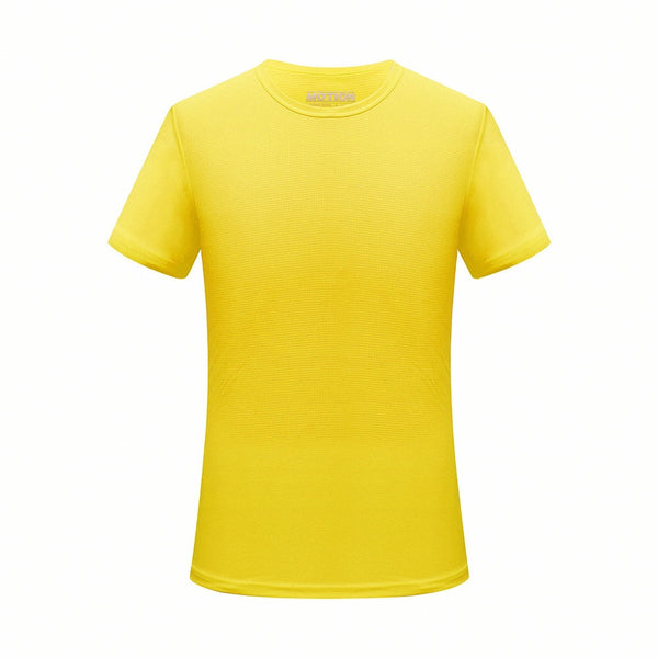 Men Quick Dry Solid T-Shirts