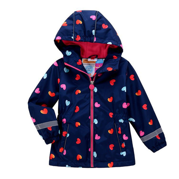 Girls Windproof Breathable Sports Jacket