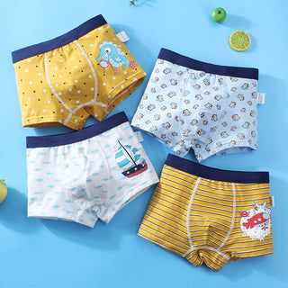 Buy seahorse-vacations Boys Cartoon Cotton Shorts