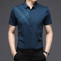 Men Woodpecker Nylon Short Sleeve Shirt