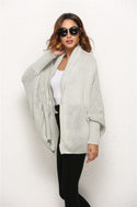 Women Knitwear Acrylic Cardigan Shawl