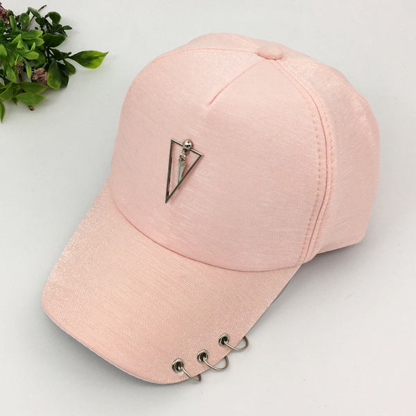 Triangle Clipped Solid Coloured Sun Hat