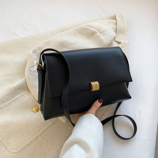 Buy black Women Niche Retro Crossbody Bag