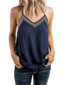 Sleeveless Vest Off Shoulder Top