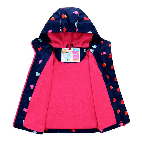 Girls Windproof Breathable Sports Jacket