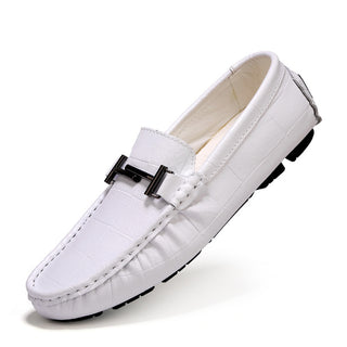 Buy white Men&#39;s Casual Leather Shoes