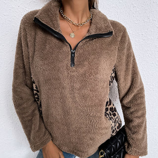 Women Leopard Print Sweater