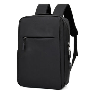 Buy black Men Laptop Backpack With USB Design Bags