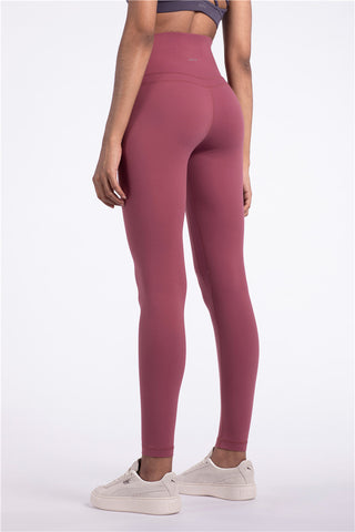 Buy pink Women High Waist Hip Lift Leggings