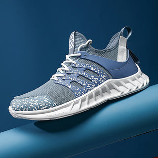 Buy sky-blue Unisex Flying Woven Mesh Sneakers