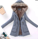 Women Hooded Winter Jacket