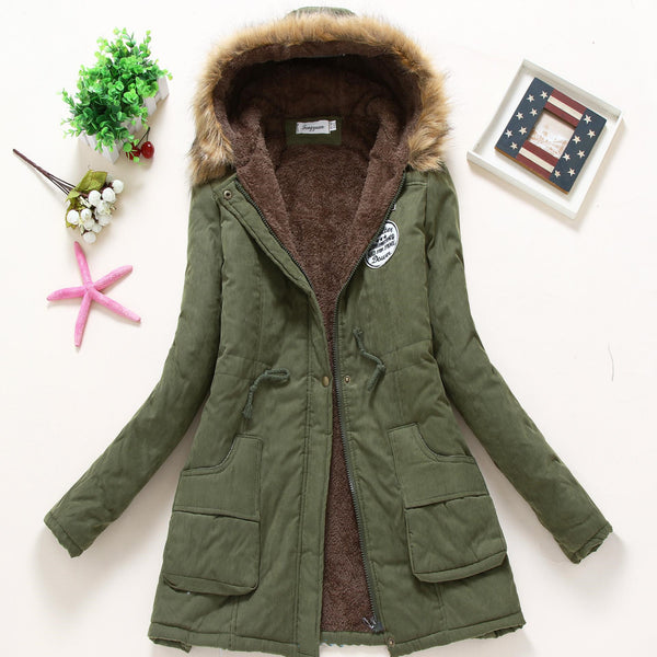 Women Hooded Winter Jacket