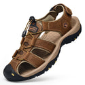 Men's Trendy Leather Toe Sandals