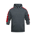 Men Striped Casual Cotton Hoodie