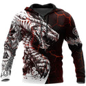 Men Cool Animal Print Hoodie