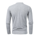 Men Multi Zipper Half High Collar T-shirt