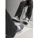 Women Checker Patterned Flat Sneakers