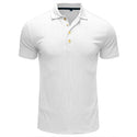 Men's Short Sleeve Polo Lapel T-Shirt