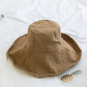 Women All-match Flowy Basin Hat