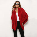 Women Knitwear Acrylic Cardigan Shawl