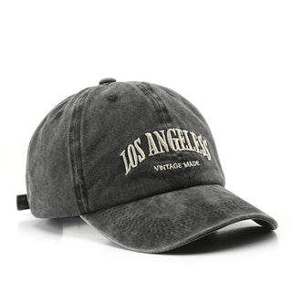 Buy gray Unisex Los Angeles Vintage Baseball Hat