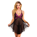 Ladies Polyester Lace Sling Nightdress