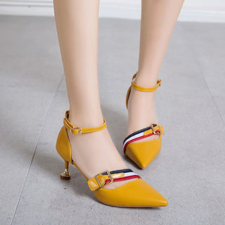 Buy yellow Women Stiletto High Heel Sandals