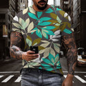 Men Digital Printing  3d T-Shirt