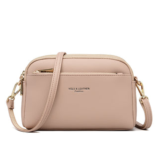 Women Plain Diagonal Crossbody Bag